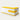 L-Shaped Reception Desk with Keyboard Tray & Lockable for Salon - 110" L × 39" W x 31" H / Yellow