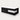 L-Shaped Reception Desk with Keyboard Tray & Lockable for Salon - 110" L × 39" W x 31" H / Black + White