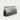 Salon Reception Desk 31-87 in Wide with Stainless Steel & Cable Management for Salon - 71" L x 20" W x 39" H / Platform Desktop Square Stainless Steel