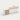 Retail Reception Desk 39-118 in Wide with Keyboard Tray, Lockable & File Drawers - 39" L x 24" W x 30" H / White + Maple / Inside View - Left Side Higher