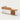 Retail Reception Desk 39-118 in Wide with Keyboard Tray, Lockable & File Drawers - 39" L x 24" W x 30" H / White + Teak / Inside View - Right Side Higher
