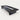 Boat-Shaped Conference Table 79-236 in Wide (6.6-19.7 ft) with Cable Management - 79" L x 39" W x 30" H / Black / Conference Table