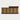 Curved Reception Desk with Keyboard Tray, Rattan & Lockable for Office Lobby - 79" L × 24" W × 39" H / Natural & Dark Coffee Brown / Inside View - Left Side Higher