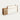 Salon Reception Desk 71-94 in Wide with Cable Management, Lockable & Lumbar Support - 94" L x 24" W x 41" H / White + Natural