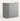 Curved Reception Desk 28-79 in Wide with Lockable, Solid Wood & File Drawers for Salon - 28" L x 22" W x 41" H / Silver Gray