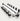 Rectangular Conference Table with Cable Management, Dual-Tone & Lumbar Support - 236"L x 59"W x 30"H / Black + White / (Conference Desk+ Chairs*14) Set