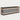 Salon Reception Desk 47-157 in Wide with LED Lighting & Lockable for Salon - 110" L x 24" W x 33" H / Oak + Gray