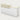 Salon Reception Desk 39-157 in Wide with Keyboard Tray, Lockable & File Drawers for Salon - 39" L x 24" W x 39" H / White + Beige Stone Pattern / Left