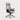 Modern Executive Desk with Built-In Outlets, LED Lighting & Side Storage for Home Office - Chair*1 / Chair