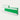 Retail Reception Desk 55-71 in Wide with Dual-Tone, Lockable & Solid Wood for Retail - 63" L x 24" W x 39" H / Right / Green
