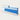 Retail Reception Desk 55-71 in Wide with Dual-Tone, Lockable & Solid Wood for Retail - 55" L x 24" W x 39" H / Right / Light Blue