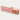 Retail Reception Desk 47-157 in Wide for Retail - 71" L x 24" W x 39" H / Pale Pink