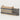 Modern Reception Desk 71-94 in Wide with LED Lighting, Lockable & Loft for Office Lobby - 94" L x 26" W x 41" H / Burnt stone / Higher Right Side/Soap Wood