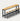 Rectangular Office Desk 39-216 in Wide with Solid Wood for Home Office - 94" L x 16" W x 39" H Desk + Five stools / Light Walnut + Black Frame