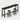 Rectangular Office Desk 39-216 in Wide with Solid Wood for Home Office - 39" L x 16" W x 39" H Desk + Two stools / All-Black