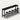 Rectangular Office Desk 39-216 in Wide with Solid Wood for Home Office - 87" L x 16" W x 39" H Desk + Five stools / All-Black