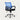 Mesh Ergonomic Office Chair with Swivel, Breathable Mesh & Lumbar Support for Home Office - Black Blue / Steel Chair Base