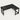 L-Shaped Office Desk 47-71 in Wide with Cable Management for Home Office - 47" L x 31" W x 29" H / Black / Right Corner