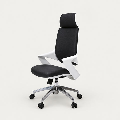 Mesh Ergonomic Office Chair 20 in Wide with Breathable Mesh, Reclining & Lumbar Support - 24" L x 20" W x 48" H / Black