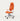 Mesh Ergonomic Office Chair 20 in Wide with Breathable Mesh, Reclining & Lumbar Support - 24" L x 20" W x 48" H / Orange