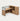 Modern Office Desk with Cable Management, Lockable & File Drawers for Home Office - 55" L x 59" W x 30" H (Desk) / Single Seat
