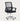Adjustable Breathable Mesh Office Chair with 360° Swivel & S-shaped Back for Conference Rooms & Offices BGY-106 - 19"L x 19"W x 41"H / Black Frame Black Mesh