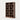 File Cabinet 87-94 in Tall with Solid Wood, Adjustable Shelves & Modular for Office - 47" L x 12" W x 87" H / Dark Walnut