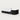 L-Shaped Reception Desk 55-118 in Wide with Lockable & File Drawers for Retail - 110" L x 24" W x 39" H / Black + White / Inside View - Right Side Higher