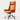 Luxurious Sleek Ergonomic Office Chair with Neck Support & Recline Function for Executive & Home Use BGY-107 - 23"L x 20"W x 43"H / Orange