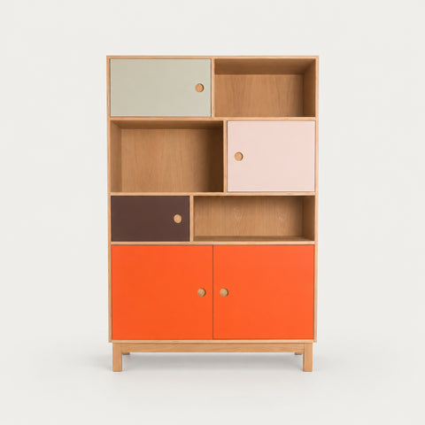 File Cabinet 65 in Tall with Soft-Close & Round for Office - 43" L x 16" W x 65" H