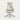 Ergonomic Office Chair with Lumbar Support, Portable & Swivel for Executive Office - Light White / High Back / Faux Leather