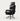 Mesh Ergonomic Office Chair with Reclining, Curved & Breathable Mesh for Home Office - Black / Top Grain Leather / Without Footrest