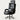 Ergonomic Office Chair with Lumbar Support, Portable & Swivel for Executive Office - 20" L x 20" W x 50" H / Black / Without Footrest