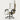Ergonomic Office Chair with Lumbar Support, Portable & Swivel for Executive Office - 20" L x 20" W x 50" H / White / Without Footrest