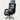 Ergonomic Office Chair with Lumbar Support, Portable & Swivel for Executive Office - 20" L x 20" W x 50" H / Black / With Footrest