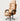 Ergonomic Office Chair with Lumbar Support, Portable & Swivel for Executive Office - 20" L x 20" W x 50" H / Brown / With Footrest