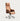 Mesh Ergonomic Office Chair with Breathable Mesh, Curved & Lumbar Support - Brown / Faux Leather / High Back