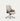 Mesh Ergonomic Office Chair with Breathable Mesh, Curved & Lumbar Support - Light Gray / Faux Leather / Low Back