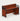 Office Workstation Desk with Portable, Privacy Panel & Swivel for Home Office - 55" L x 24" W x 39 " H (Desk) / Black Frame / Red Teak