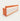 Rectangular Reception Desk with Dual-Tone, Keyboard Tray & File Drawers for Hotel Lobby - 55" L x 24" W x 39" H / Orange / Storage Type