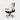 Ergonomic Office Chair with Swivel, Curved & Dual-Tone for Home Office - Steel Legs / White + Black / With Footrest