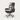 Ergonomic Office Chair with Swivel, Curved & Dual-Tone for Home Office - Steel Legs / Gray / With Footrest
