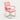 Ergonomic Mesh Office Chair - 18" L x 19" W x 38" H / Pink Chair