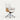 Executive Office Chair, Reclining - 31" L x 16" W x 41" H / Caster wheels / White