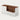 Salon Reception Desk 39-79 in Wide with Keyboard Tray, File Drawers & Side Storage - 39" L x 24" W x 35" H / Walnut + White / Left