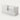 Salon Reception Desk 39-79 in Wide with Keyboard Tray, File Drawers & Side Storage - 39" L x 24" W x 35" H / White + White / Left