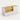 Salon Reception Desk 39-79 in Wide with Keyboard Tray, File Drawers & Side Storage - 39" L x 24" W x 35" H / Natural + White / Right
