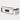 L-Shaped Reception Desk 71-118 in Wide with Lockable, Cable Management & LED Lighting - 71" L x 24" W x 39" H / White + Black / Rounded Corner on the Left