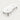 Oval Conference Table with Cable Management, Solid Wood & Lumbar Support for Meeting Room - 63" L x 31" W x 30" H / White + Black Frame