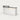 Curved Reception Desk 31-71 in Wide with Transaction Counter, Lockable & Lumbar Support - 47" L x 20" W x 43" H / Gray Marble + White / Higher Right Side